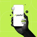 Paxful trading screen with Bitcoin wallet balances