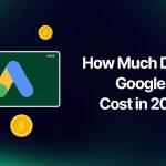 Chart showing average Google Ads cost by industry in 2025