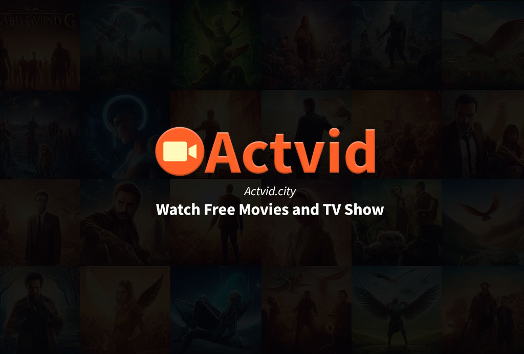 Actvid.com homepage interface showing free streaming content options