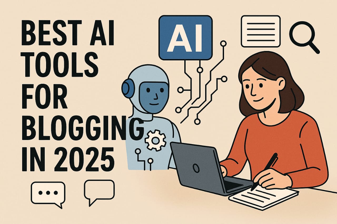 AI Tools for Bloggers – Best Artificial Intelligence tools to create content and grow blog traffic in 2025