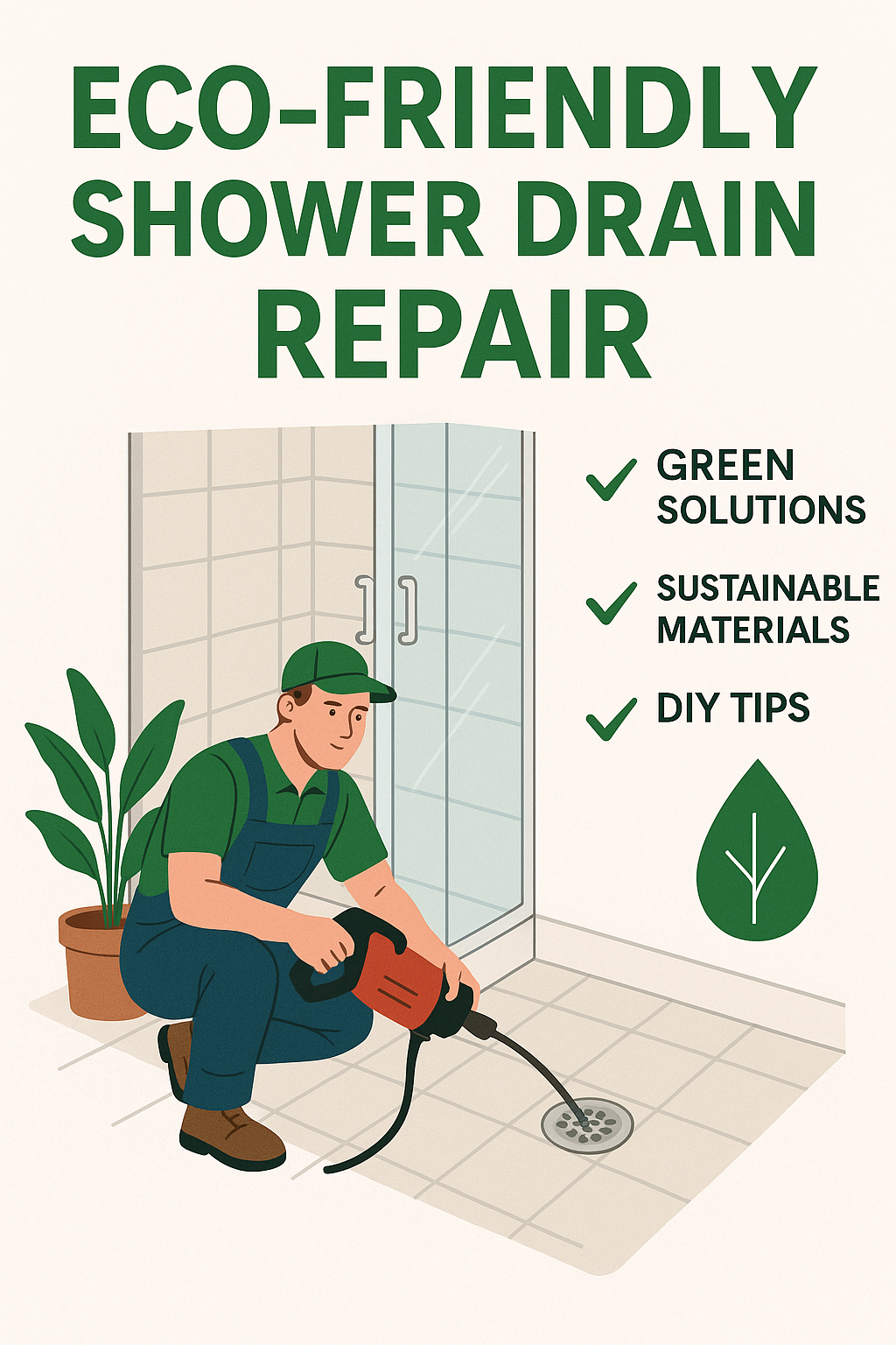 Eco-Friendly Shower Drain Repair Options in Scarborough