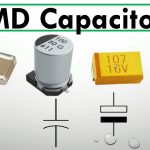 SMD 4x5.4mm Electrolytic Capacitor LCSC Electronics KiCad Model