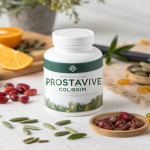 Prostavive Colibrim prostate supplement with natural ingredients for men’s urinary health and wellness.