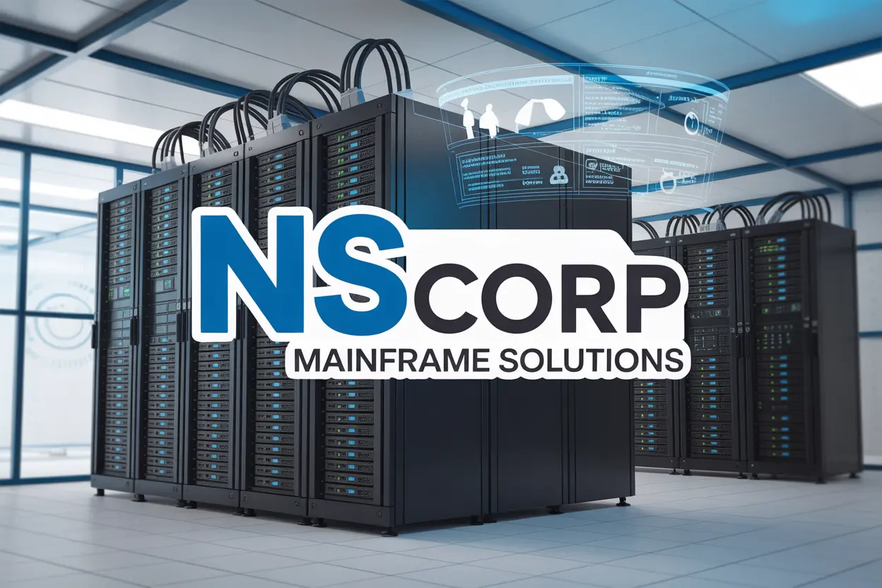 Mainframe NSCorp hybrid cloud model for transportation and freight services.