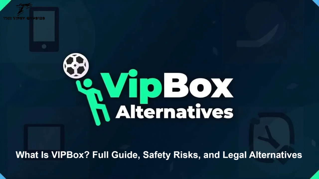 Vipbox live sports streaming platform in 2025 on laptop screen