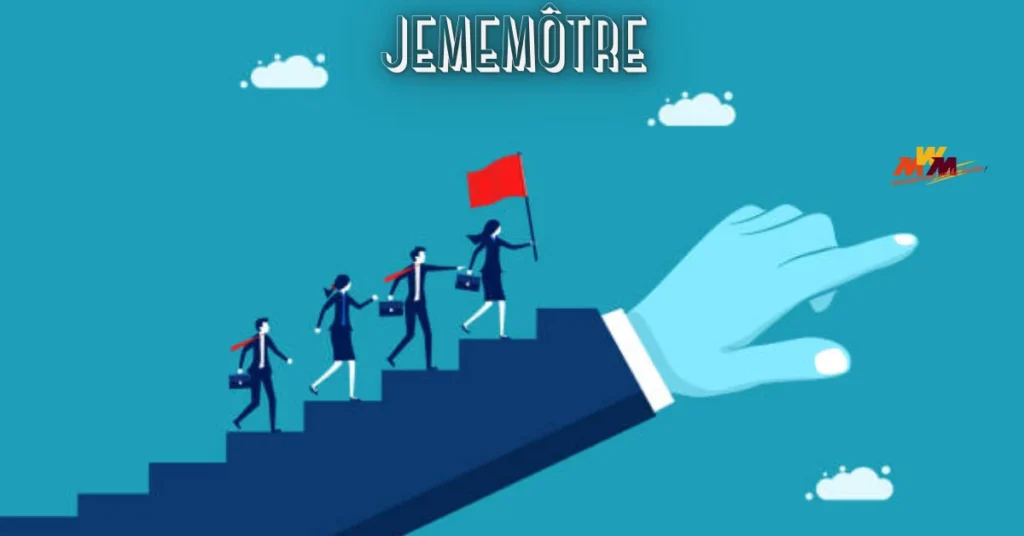 Illustration of a person looking at their own reflection, symbolizing self-measurement (jememôtre).