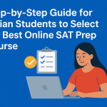 Step-by-Step Guide for Indian Students to Select the Best Online SAT Prep Course