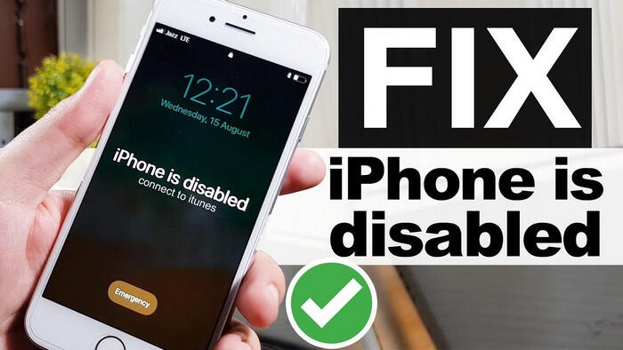 Unlock Disabled iPhone