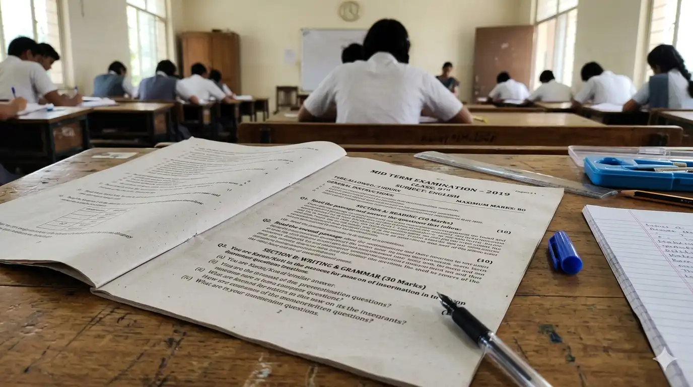 9th 2019 English Question Paper