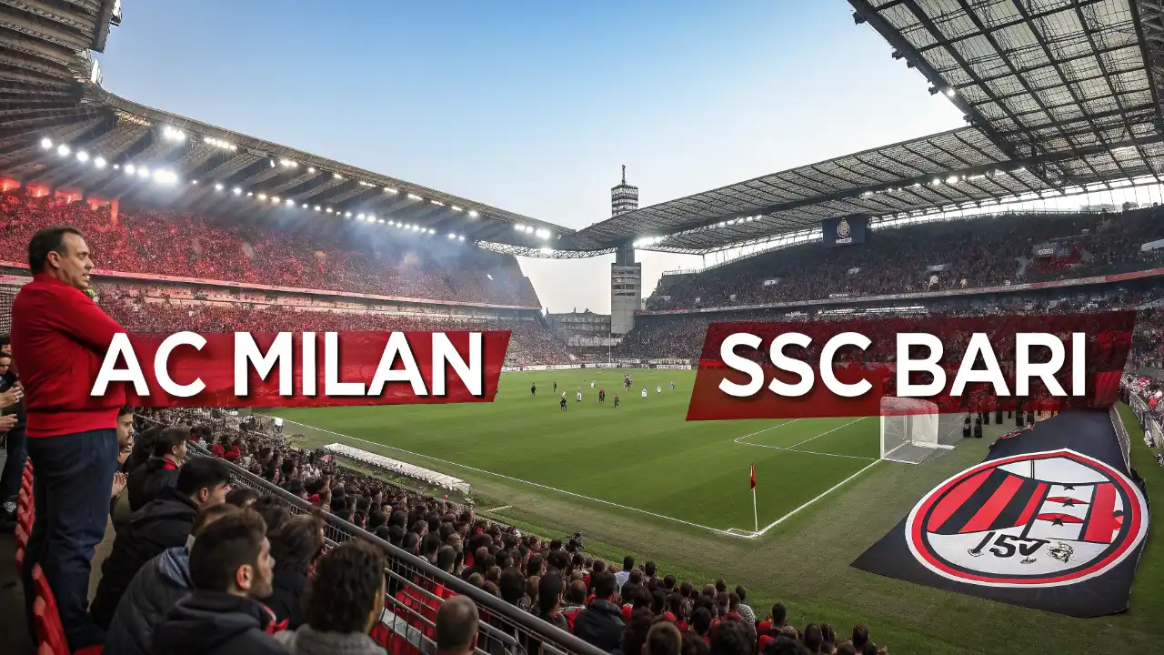 AC Milan vs SSC Bari Timeline