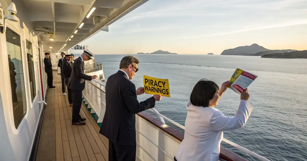 Piracy Warning Luxury Cruise Passengers Receive Ahead of Popular Ocean Route
