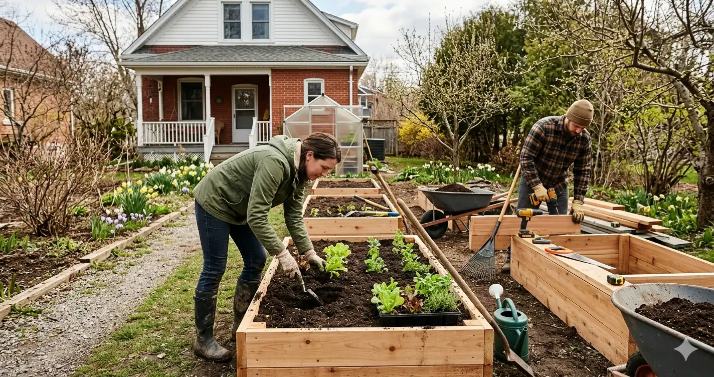 Start Backyard Projects in March