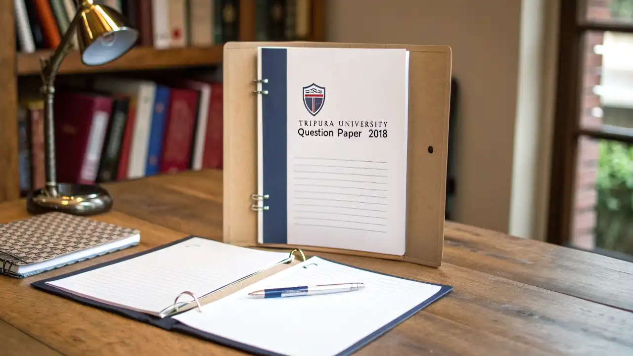 Tripura University Question Paper 2018 PDF