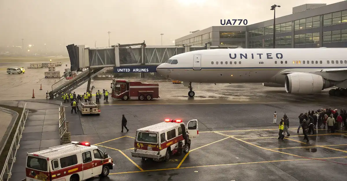 United Airlines Flight UA770
