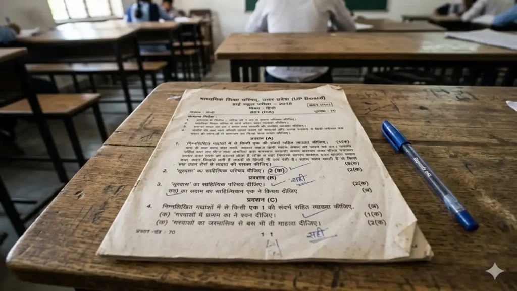 hindi up board paper 2018 class 10