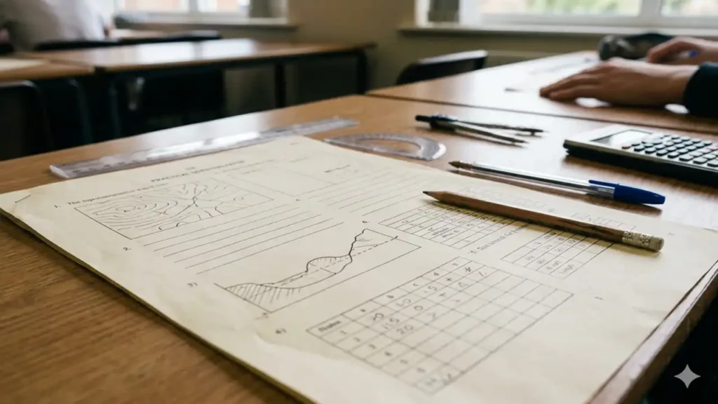 hs geography practical question paper 2020