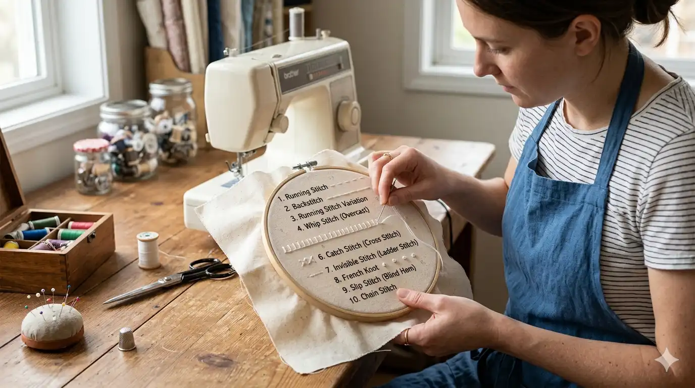 Top 10 Nahttypen Every Beginner Should Know for Perfect Sewing