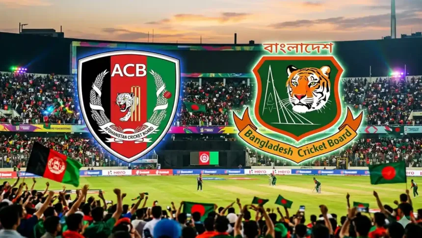 afghanistan national cricket team vs bangladesh national cricket team timeline