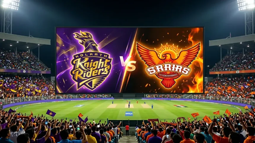 kolkata knight riders vs sunrisers hyderabad match scorecard