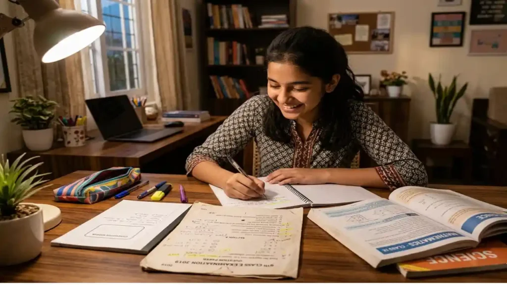 question paper 9th class 2019