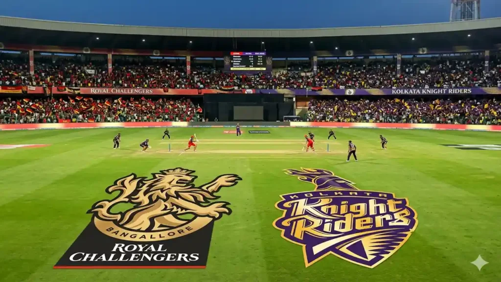 royal challengers bangalore vs kolkata knight riders match scorecard