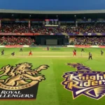 royal challengers bangalore vs kolkata knight riders match scorecard