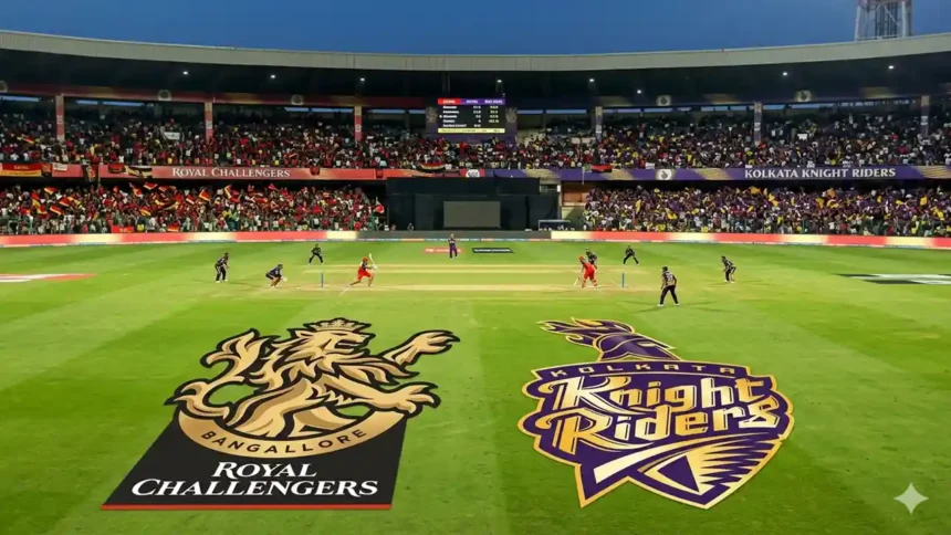 royal challengers bangalore vs kolkata knight riders match scorecard