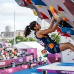 sport climbing combined olympics indian
