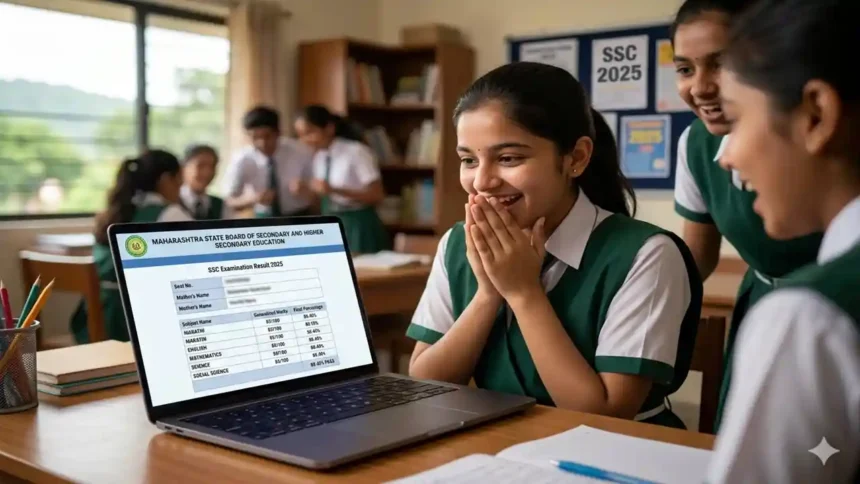 ssc result 2025 maharashtra board