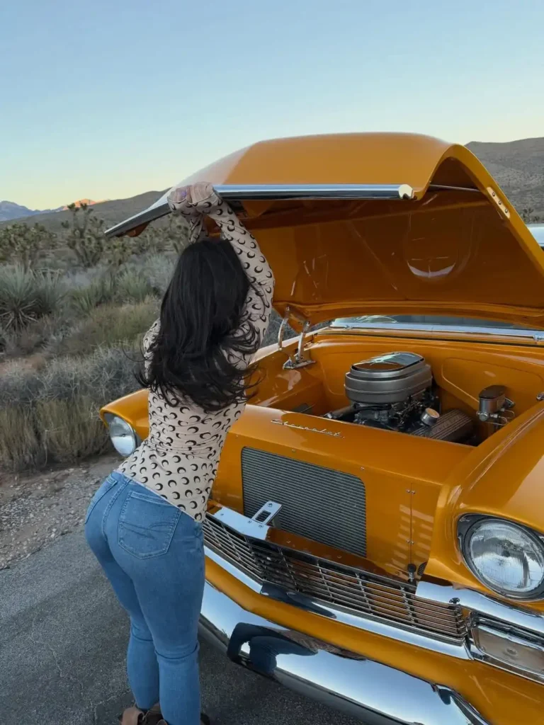 Jameliz Benitez Smith Vintage Car