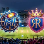 mumbai indians vs rajasthan royals standings